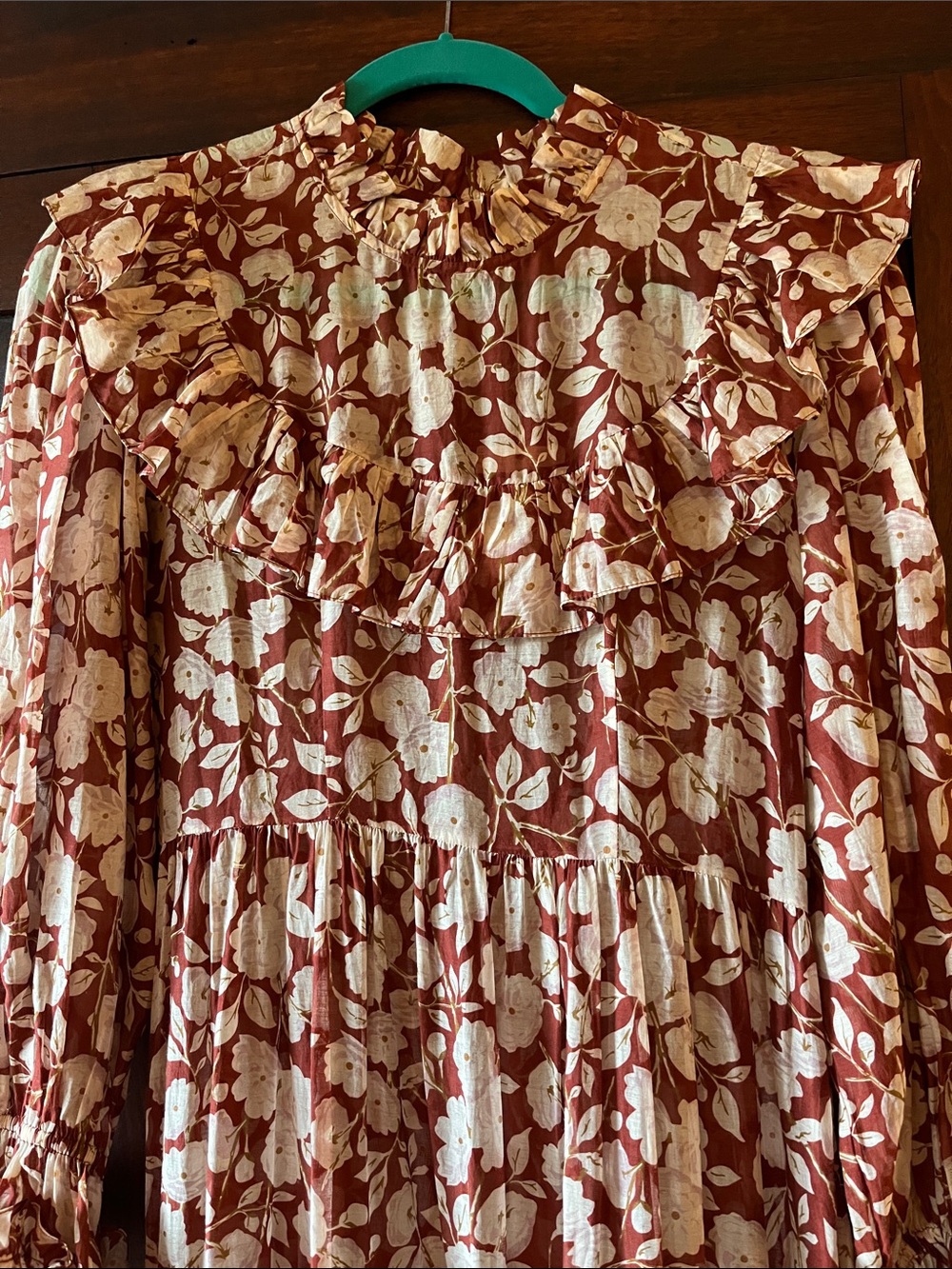 DOEN Caramel Dress - Ambridge Rose Red - NWT in XS - Picture 2 of 9